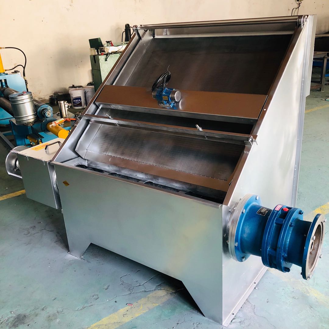 水泡糞斜篩式固液分離機_http://www.grzsh7618060.cn_不銹鋼楔形絲篩網_第3張
